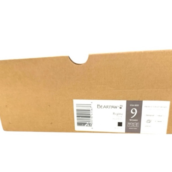 BearPaw Black and White Fur Winter Boots - Picture 5 of 5